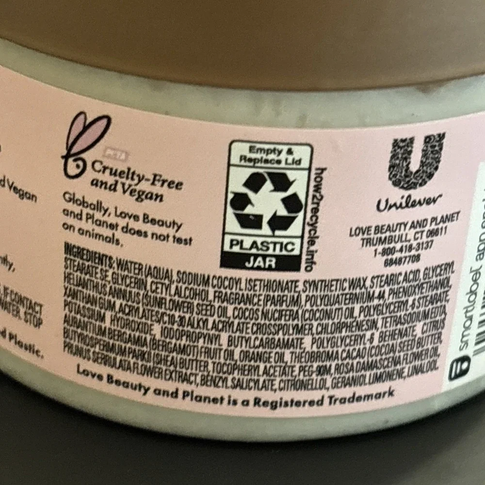 Lot Of 2 Beloved Cherry Blossom Tea Rose Whipped Body Scrub 10 Oz Vegan New